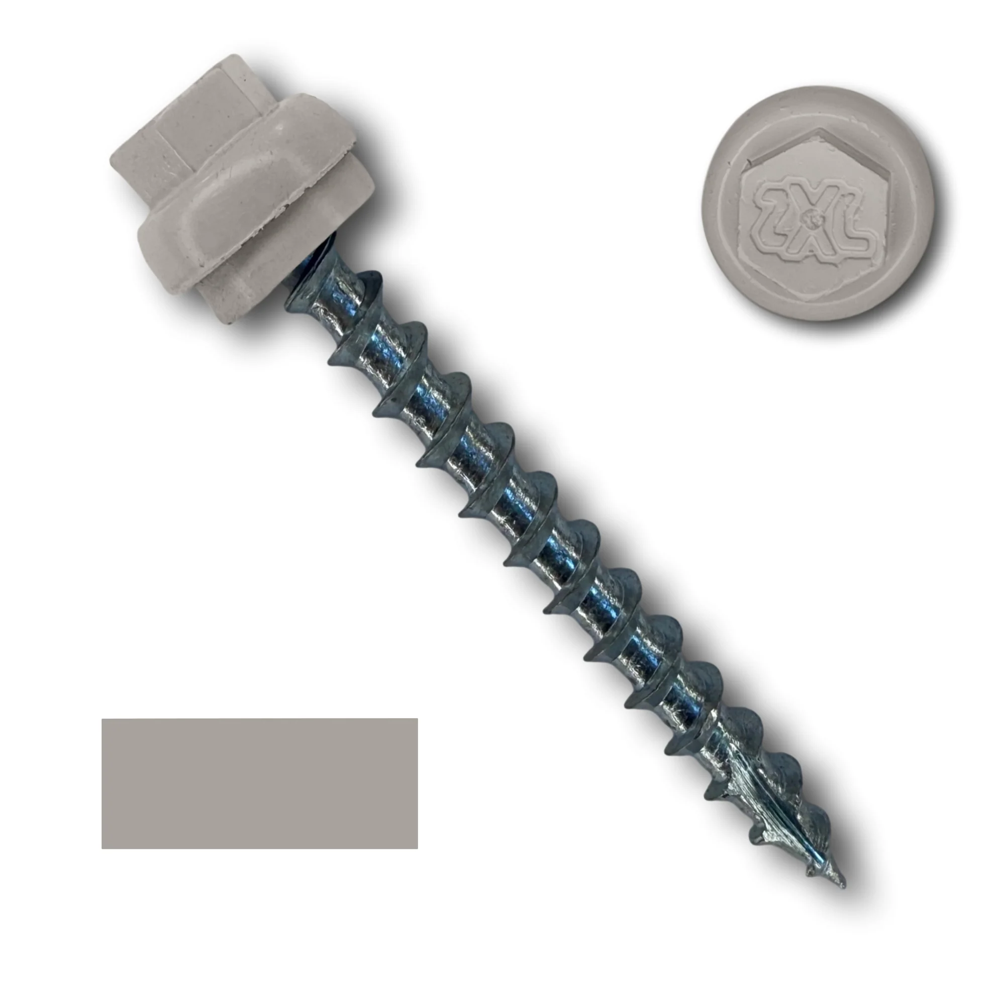 #12 x 2" ZXL Dome Cap Metal Roofing Screws (Metal-to-Wood) - Image 7