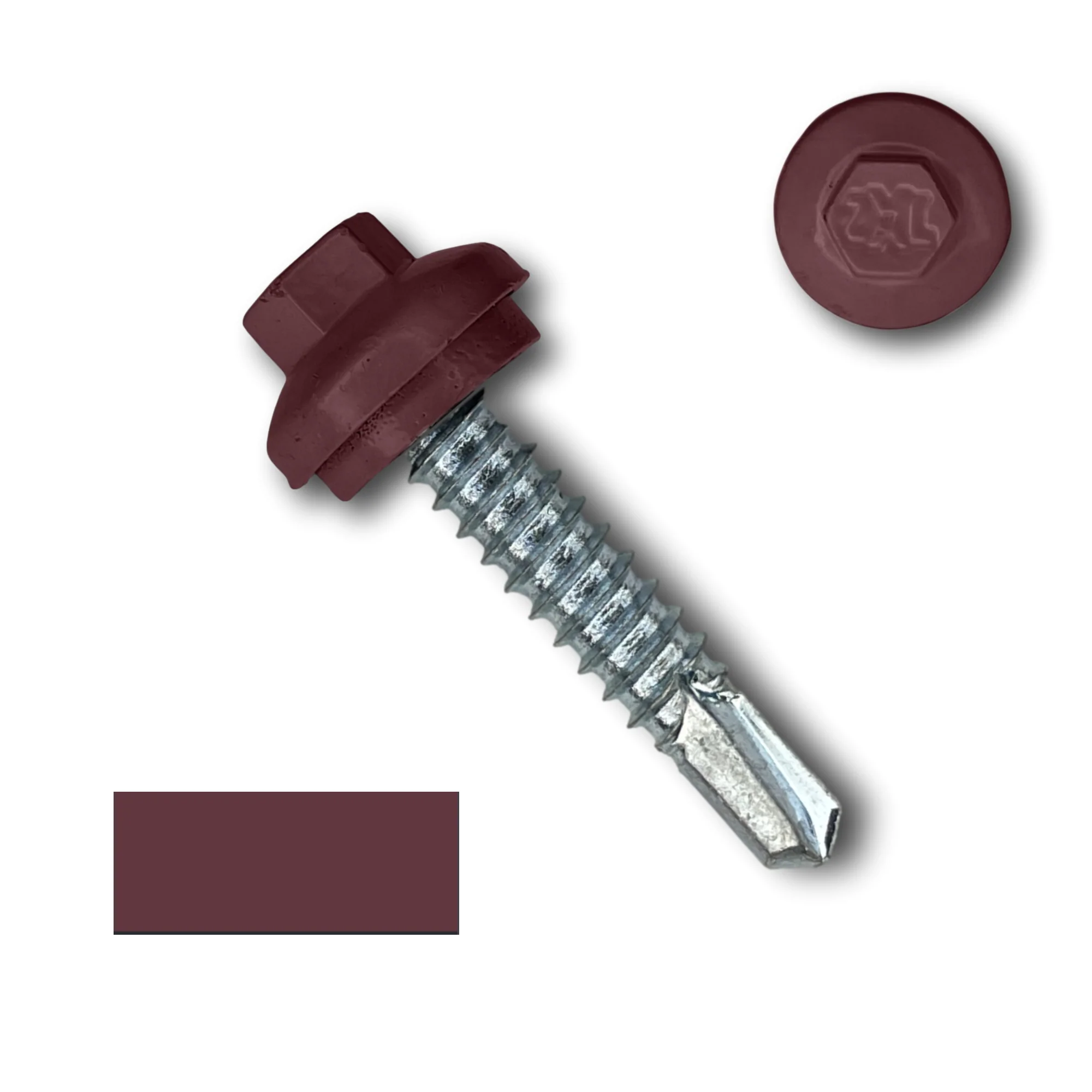 #14 x 1.25" ZXL Dome Cap Metal Building Screws (Metal-to-Metal) - Image 12
