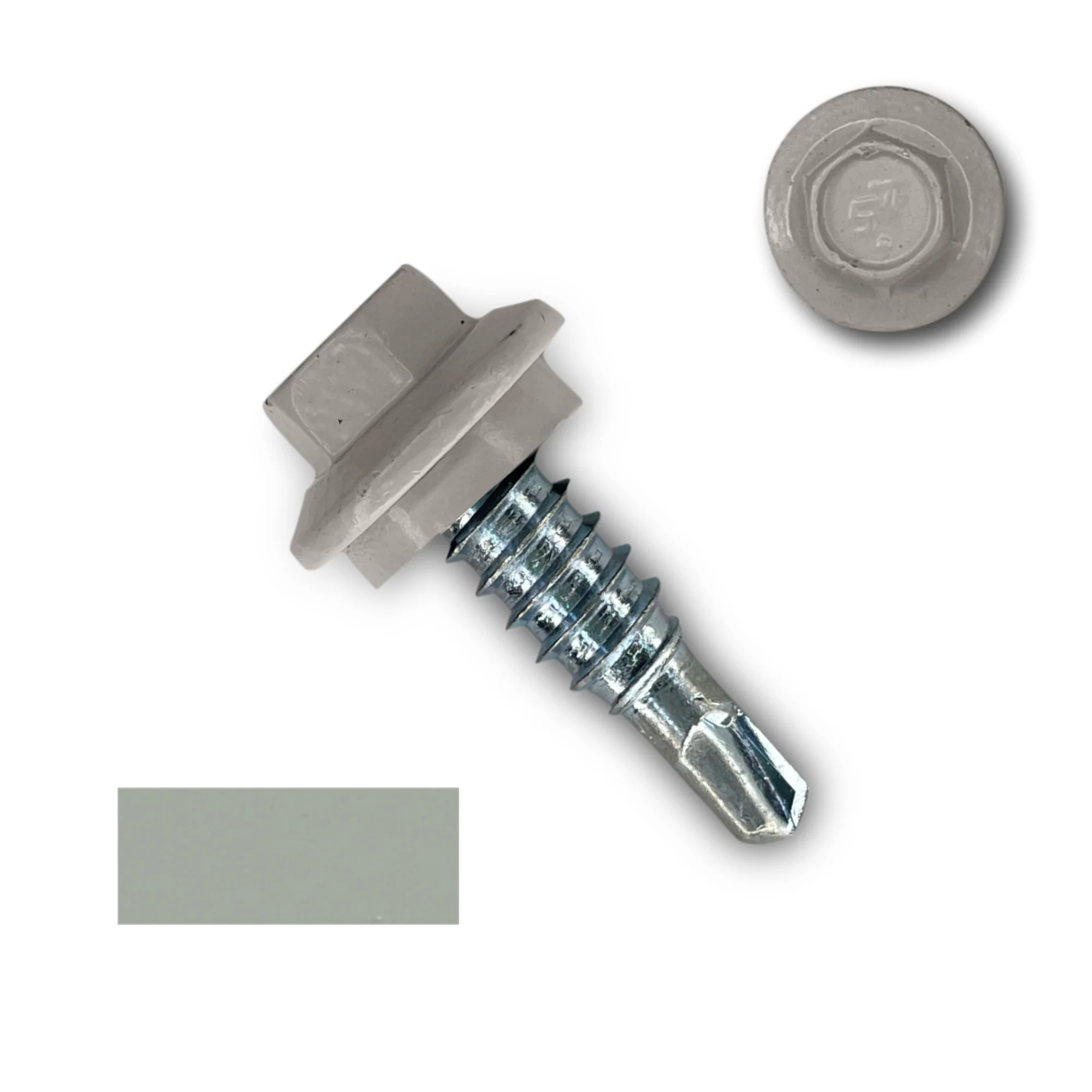 #14 x 7/8" Stitch Lap Metal Building Screws - Image 5