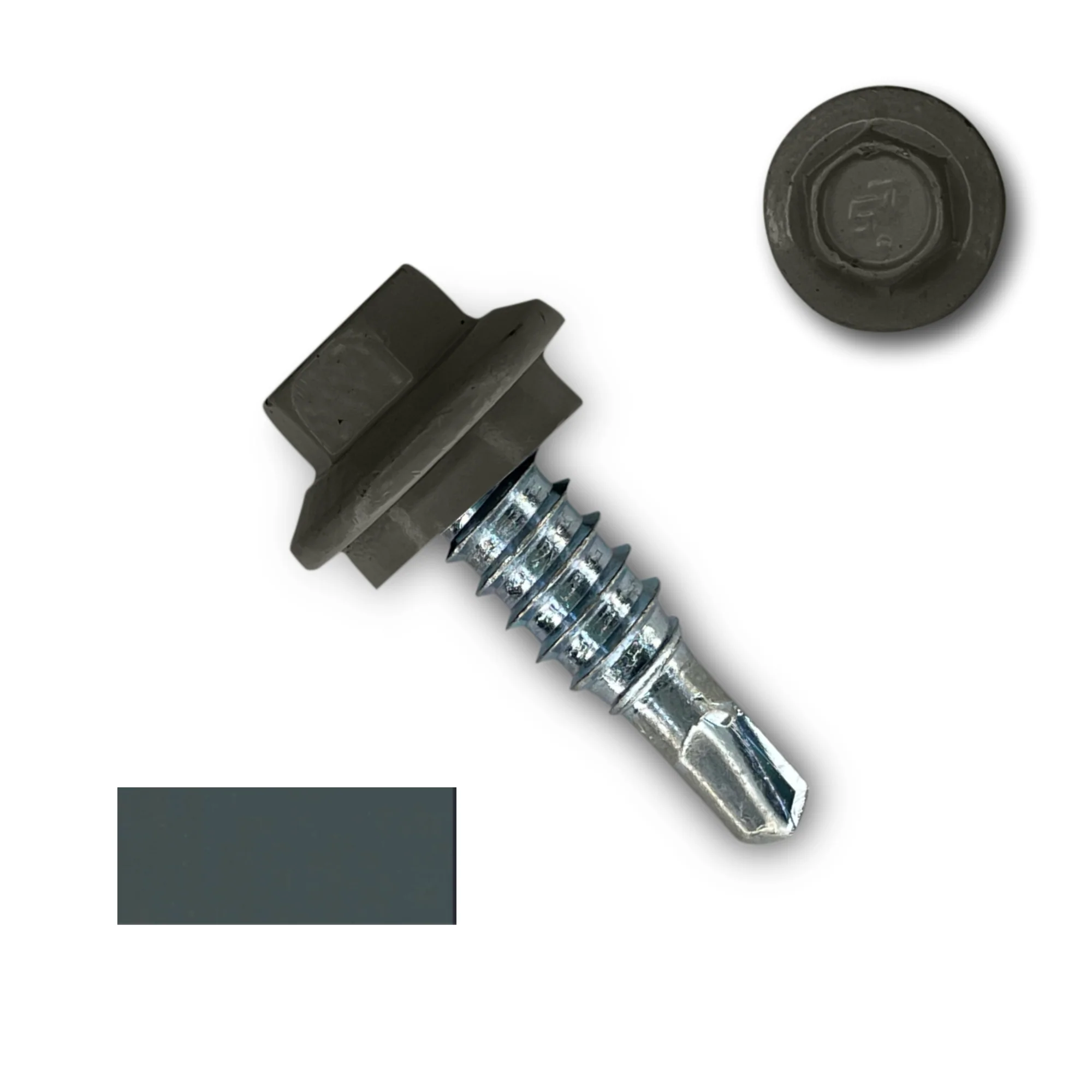 #14 x 7/8" Stitch Lap Metal Building Screws - Image 6