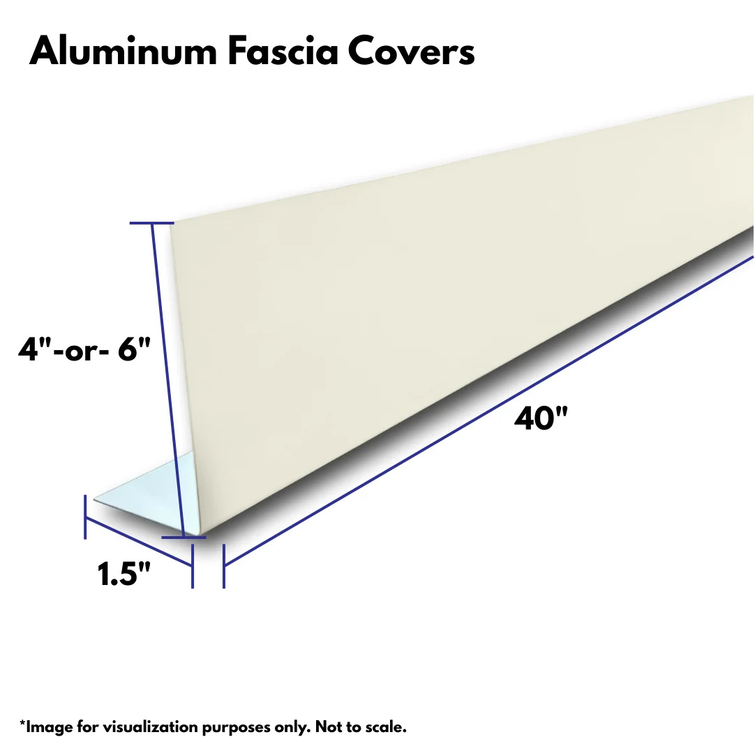 Aluminum Fascia Covers - Smooth Finish - Image 3