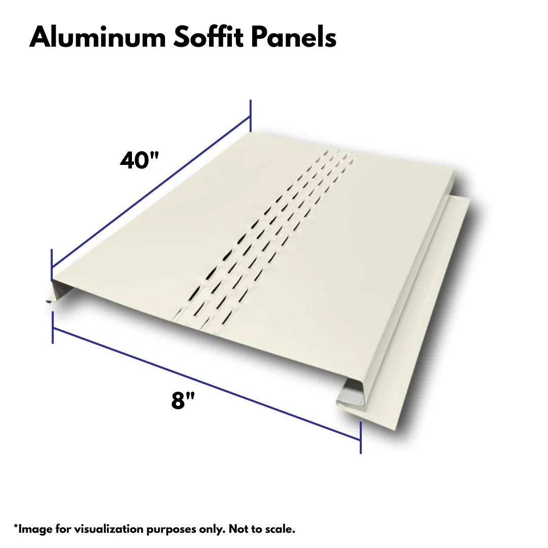 Aluminum Soffit Panels - Smooth Finish - Image 3
