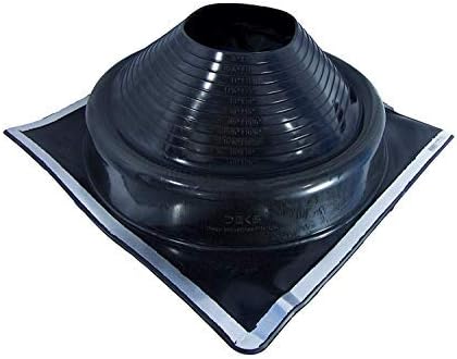 Dektite Black EPDM Square Base  - Metal Roofing Pipe Flashing Boots - Image 10