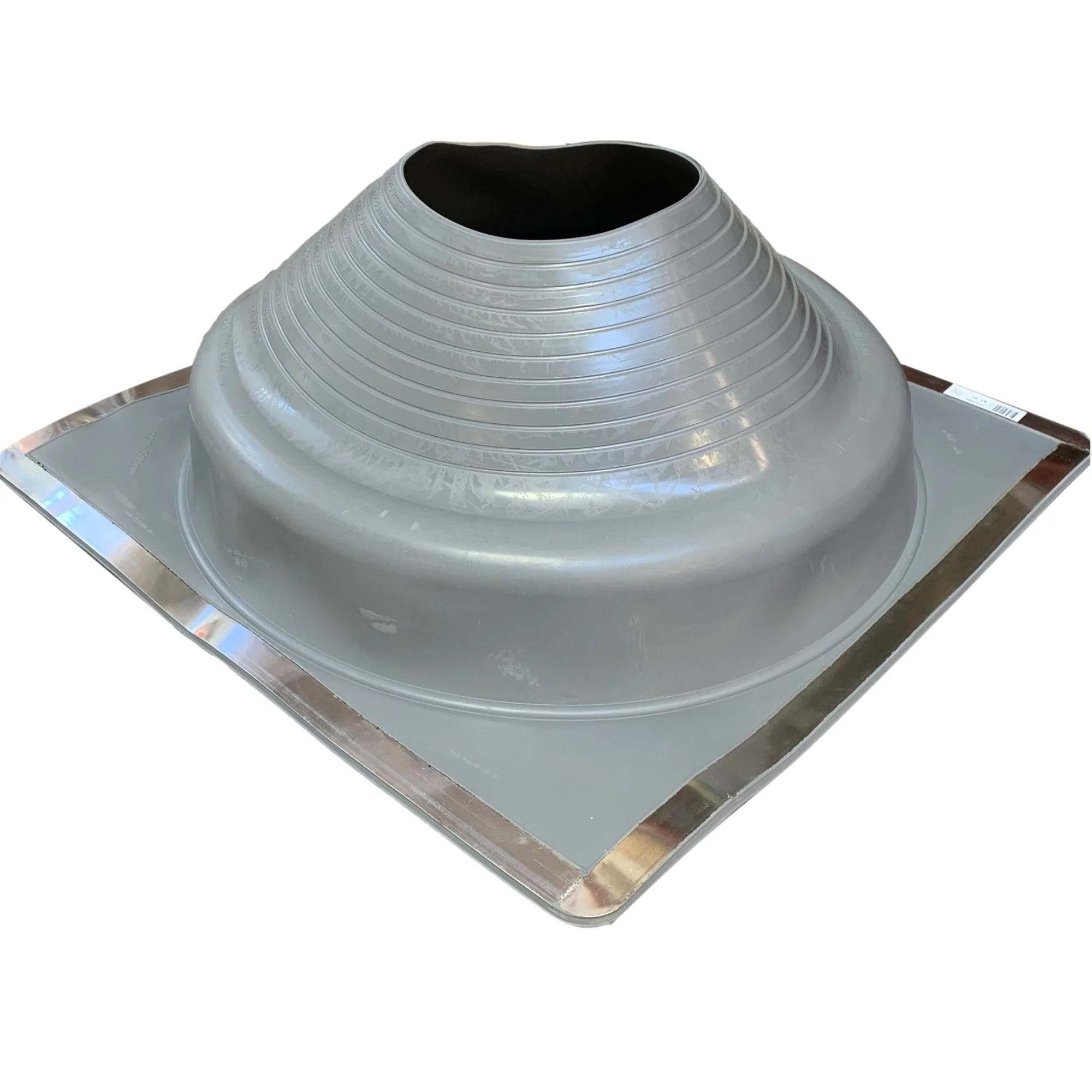 Dektite Gray EPDM Square Base  - Metal Roofing Pipe Flashing Boots - Image 10