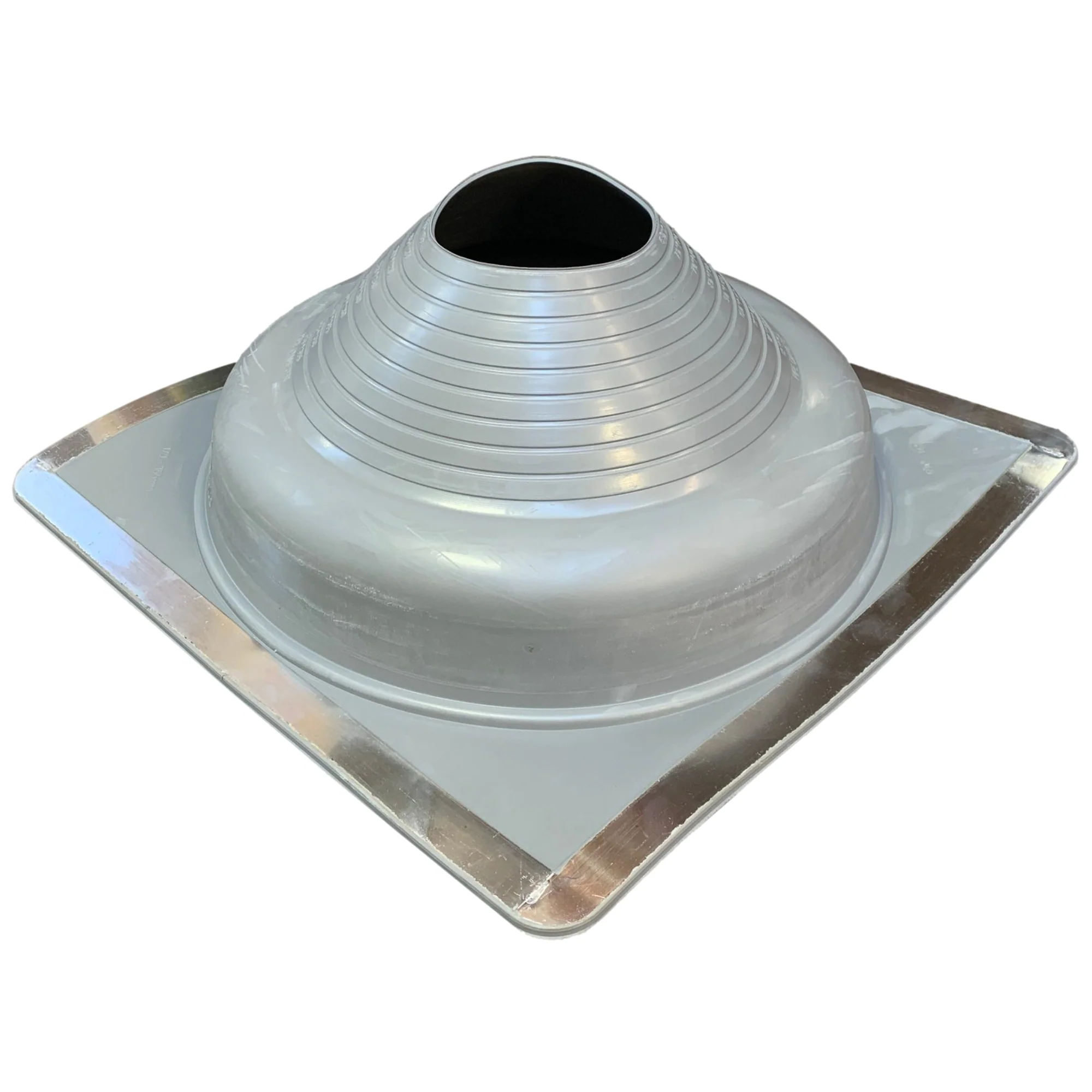 Dektite Gray EPDM Square Base  - Metal Roofing Pipe Flashing Boots - Image 9